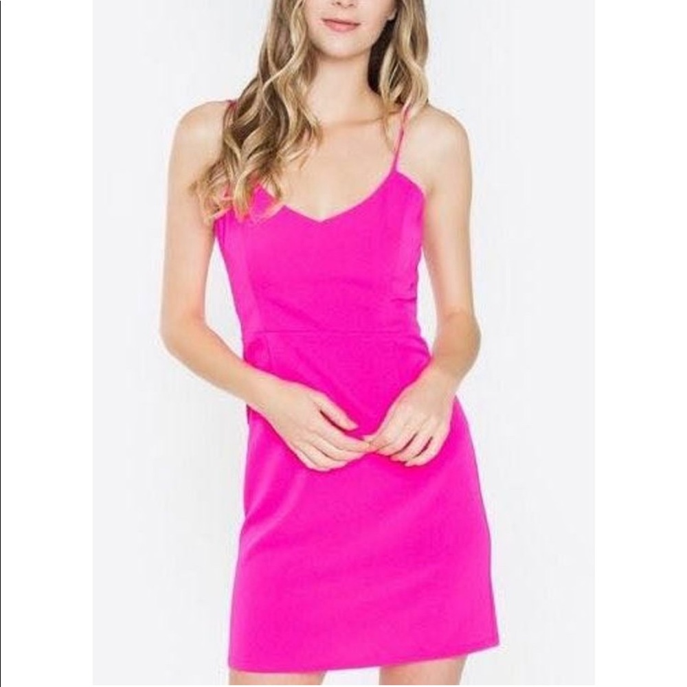 Pink Mini Dress